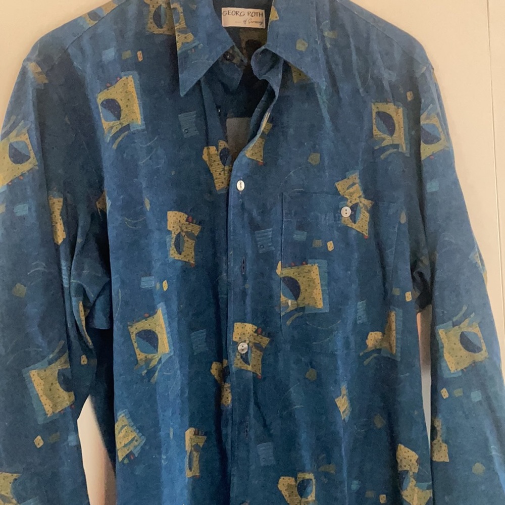 George Roth button shirt, M - Picture 4 of 11